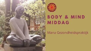 Workshops en retraites Tilburg brabant body en mind